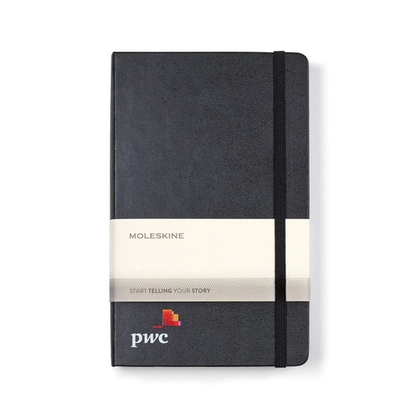Moleskine® Hard Cover Ruled Large Expanded Notebook - Image 3