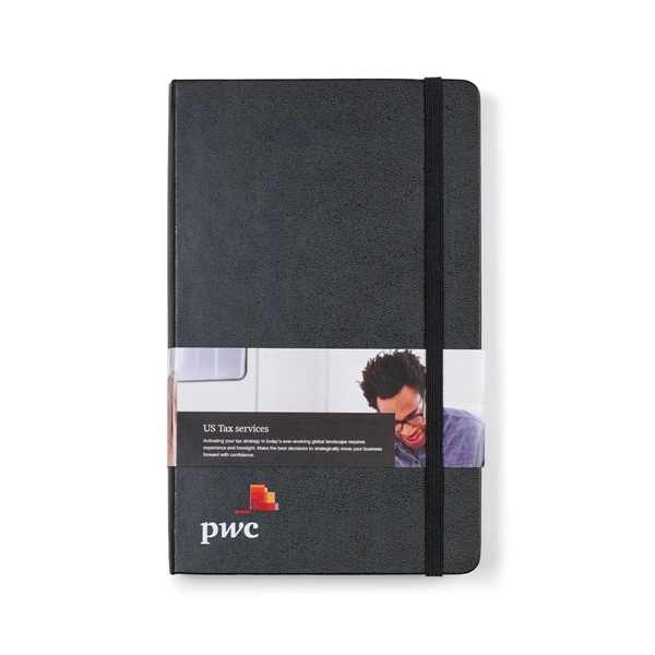 Moleskine® Hard Cover Ruled Large Expanded Notebook - Image 6