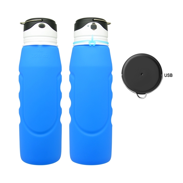 Gleam Foldable Water Bottle - Image 4
