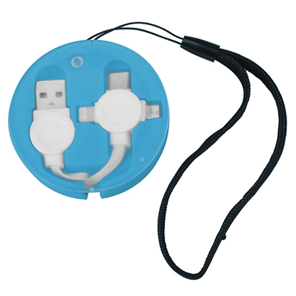 Retractable USB charging cable - Image 2