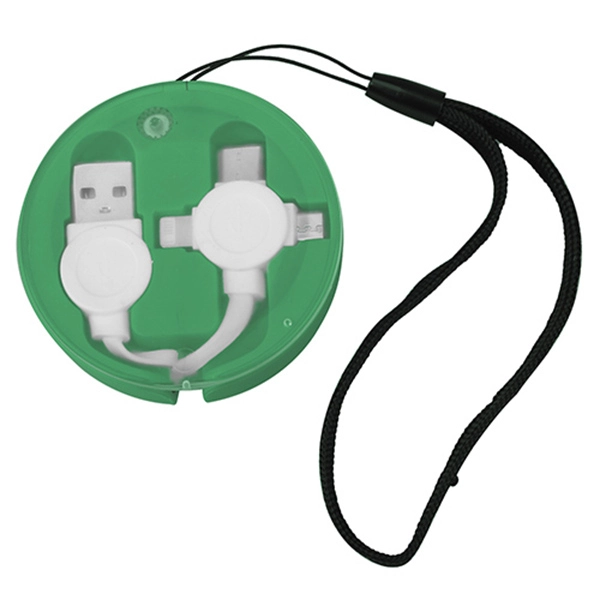 Retractable USB charging cable - Image 3