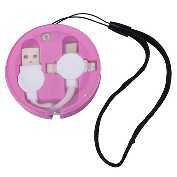 Retractable USB charging cable - Image 5