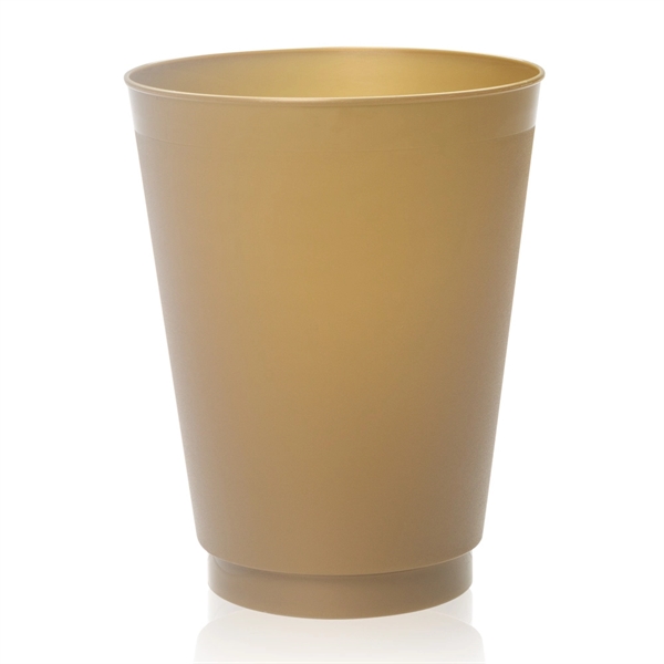 16 oz. Frost Flex Frosted Plastic Stadium Cup - Image 4