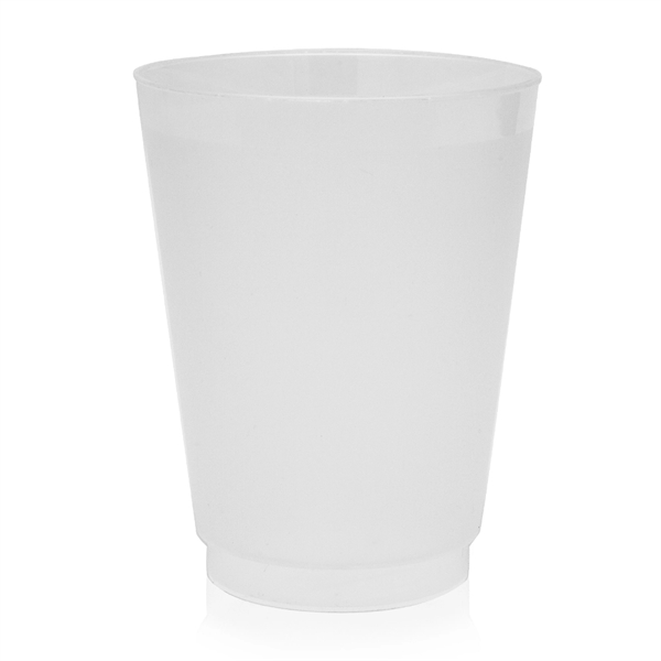 16 oz. Frost Flex Frosted Plastic Stadium Cup - Image 6