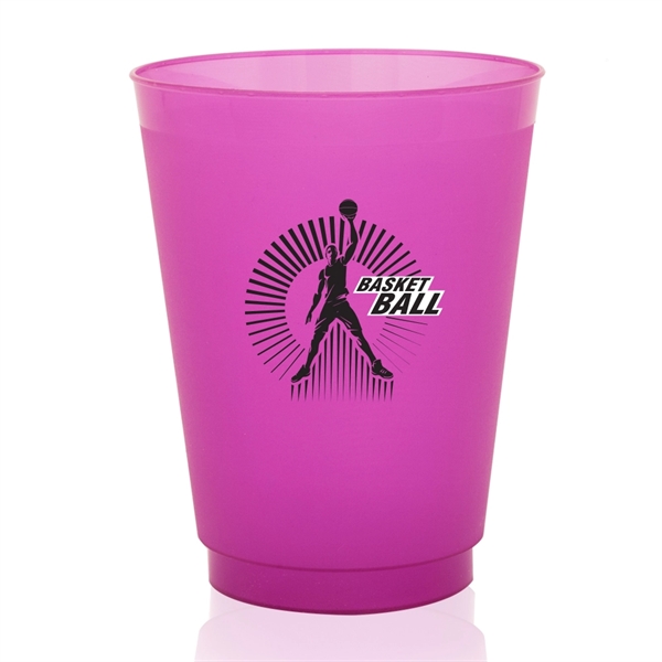 16 oz. Frost Flex Frosted Plastic Stadium Cup - Image 20