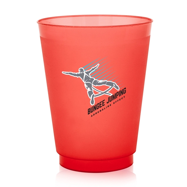 16 oz. Frost Flex Frosted Plastic Stadium Cup - Image 21
