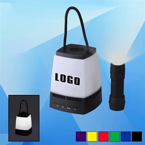 Lantern with A Bluetooth Speaker