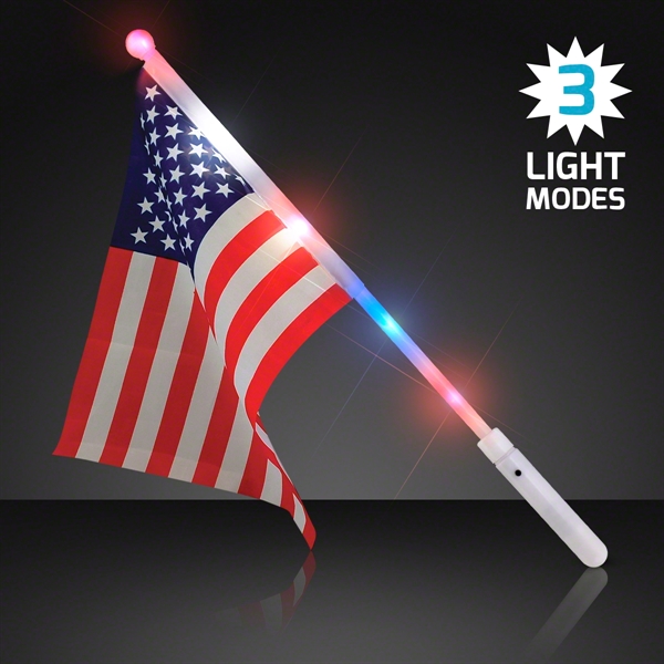 Light Up American Flags, 60 day overseas production time - Image 3