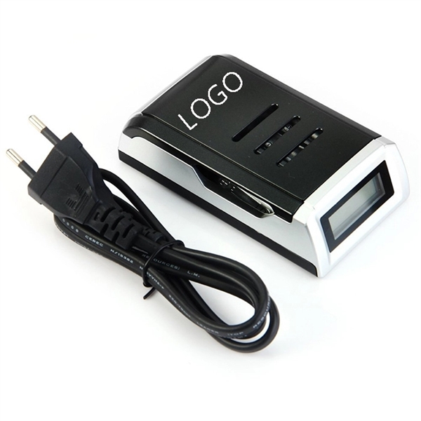 4 Slots LCD Display Smart Intelligent Battery Charger - Image 3