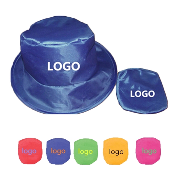 Polyester Twist Bucket Cap with Pouch