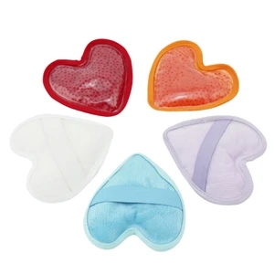 Heart Hot/Cold Pack with Plush Backing