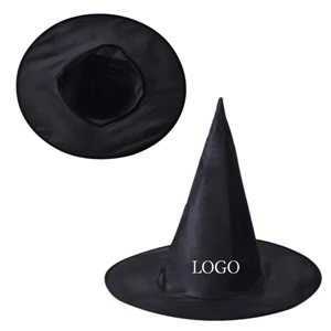 Black Halloween Witch Hat