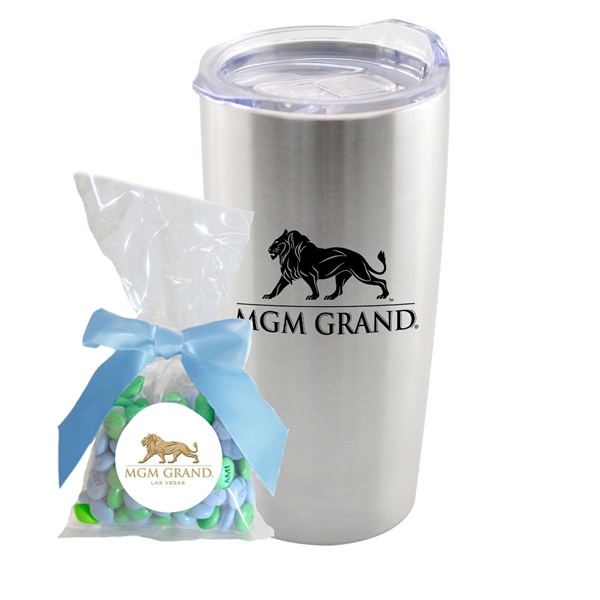 20 oz. Stainless Steel Tumbler with Mug Drops - Image 2
