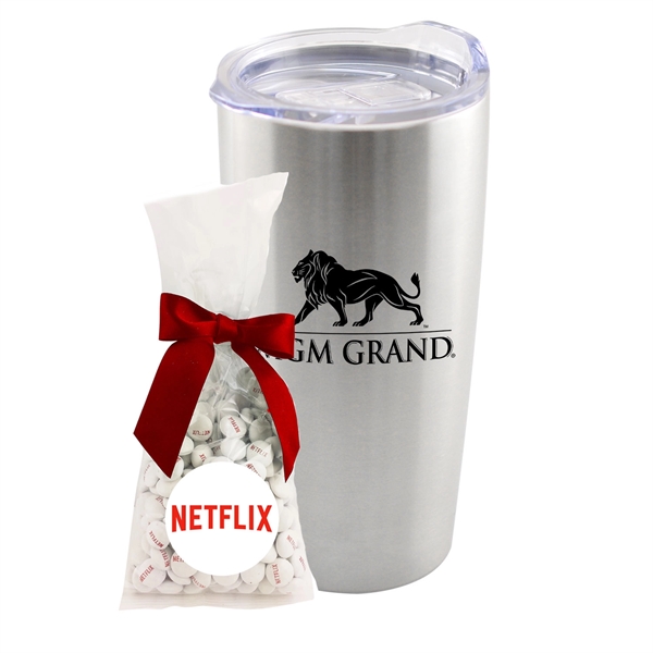 20 oz. Stainless Steel Tumbler with Mug Drops - Image 3