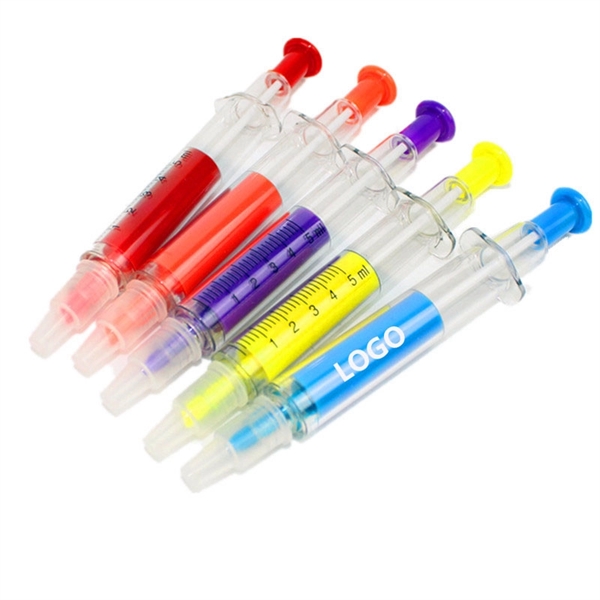 Needle tubular fluorescent ballpoint pen - Image 2