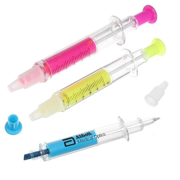 Needle tubular fluorescent ballpoint pen - Image 3