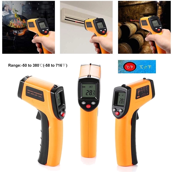 Laser Infrared Thermometer Temperature Gun