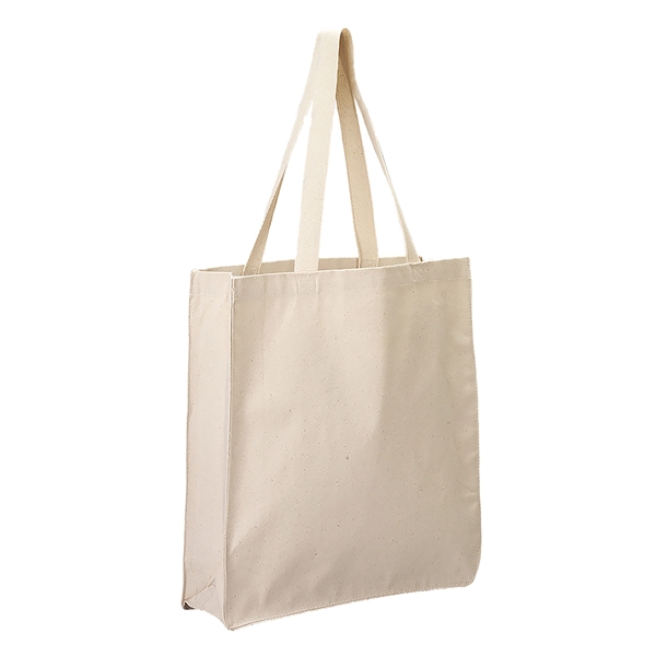 11.5 oz. Cotton Canvas Grocery Tote - Image 10