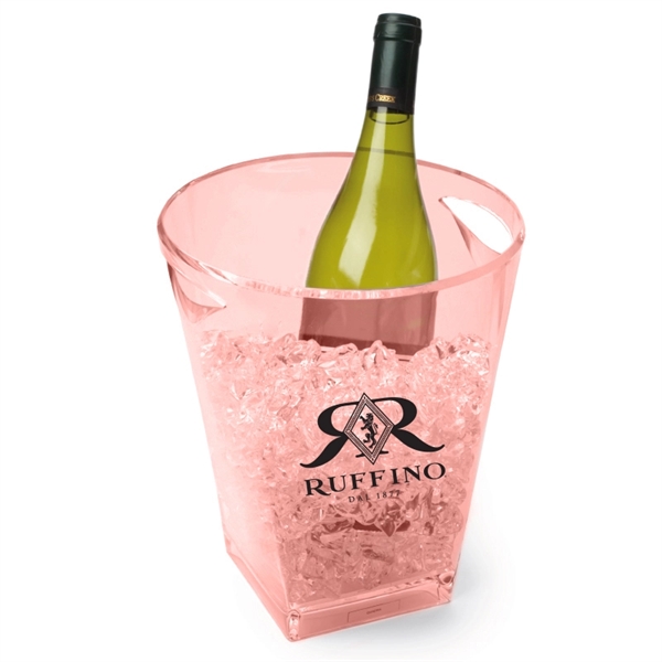 Acrylic Single Bottle Champagne Wine Ice Bucket Chiller - Image 3