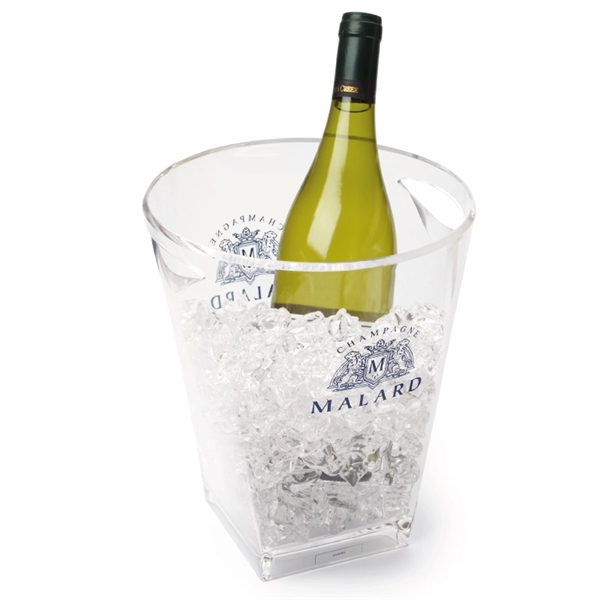 Acrylic Single Bottle Champagne Wine Ice Bucket Chiller - Image 4