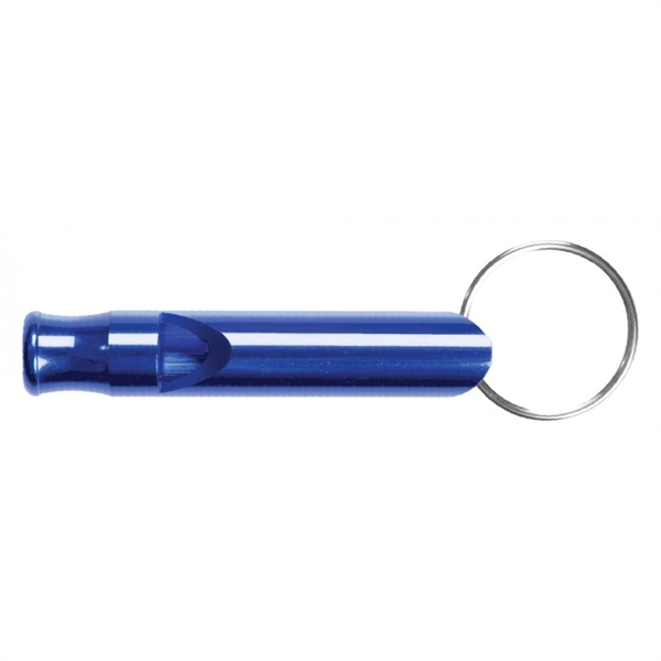 Aluminum Metal Whistle Key Chain - Image 3