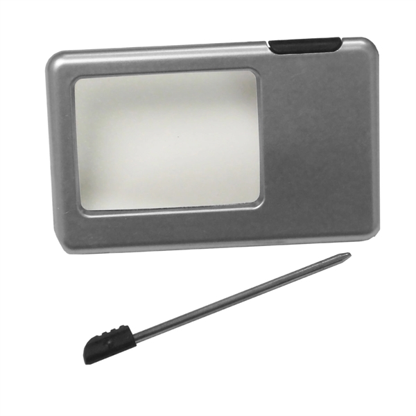 Lighted Magnifier With Pen - Image 2