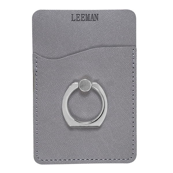 Tuscany™ Card Holder with Metal Ring Phone Stand - Image 19