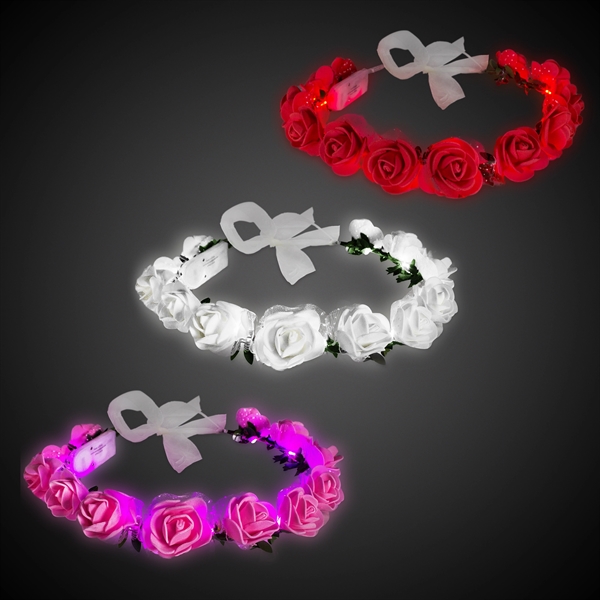 Roses LED Halo Headband - Image 1