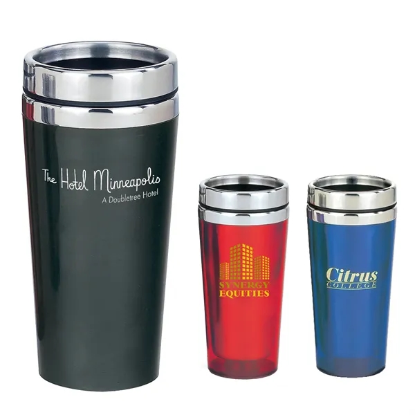 Specular 16 oz Stainless Steel and Acrylic Tumbler - Image 1