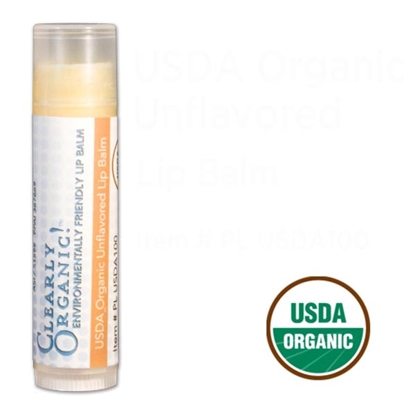 USDA Certified Organic Unflavored Lip Balm