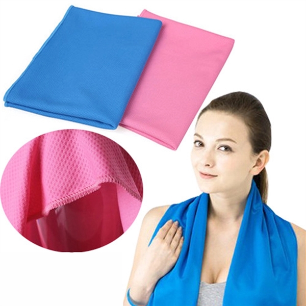 Polyester Cooling Scarf - Image 3