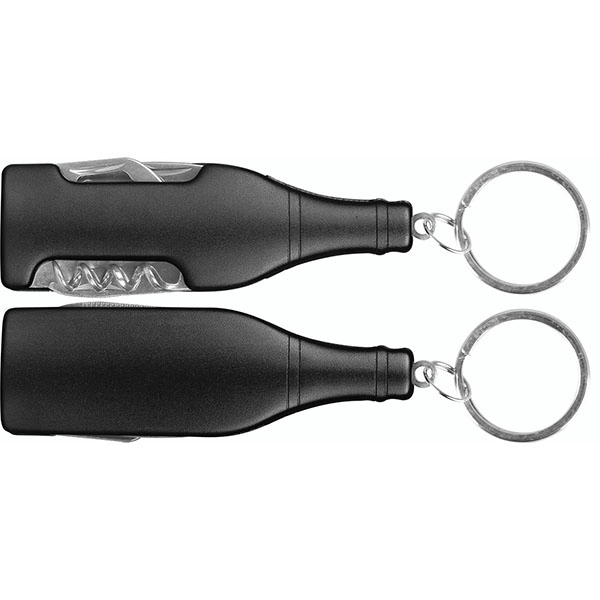 6-in-1 Multi-function Bottle Opener with Key Ring - Image 3