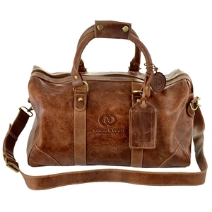 Westbridge Leather Duffel Bag