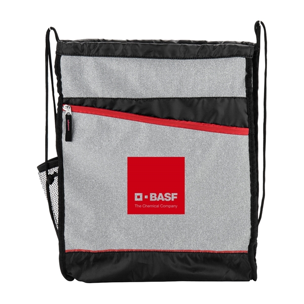 Sporty Drawstring Bag - Image 4