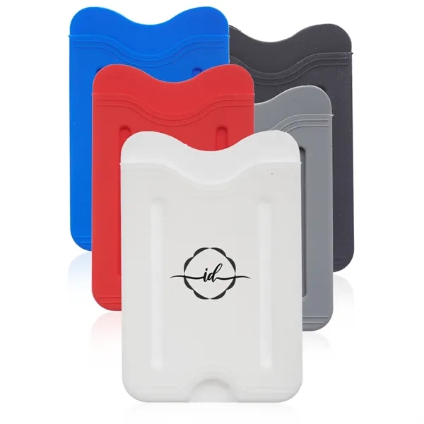 Whillock Silicone Phone Wallet with Finger Grip - Image 1