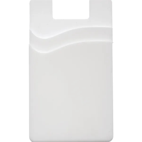 Montego Dual Pocket Silicone Phone Wallet - Image 8
