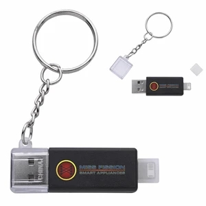 Emergency Keyring Dual Charging Cable