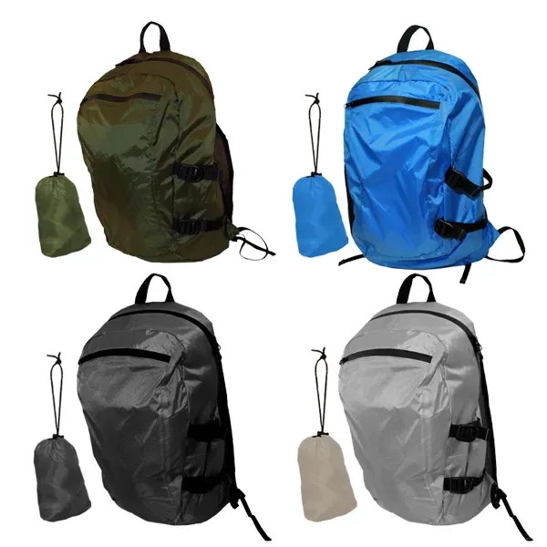 Blank, Otaria™ Packable Backpack - Image 1