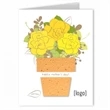 Mothers Day Seed Paper Shape Greeting Card