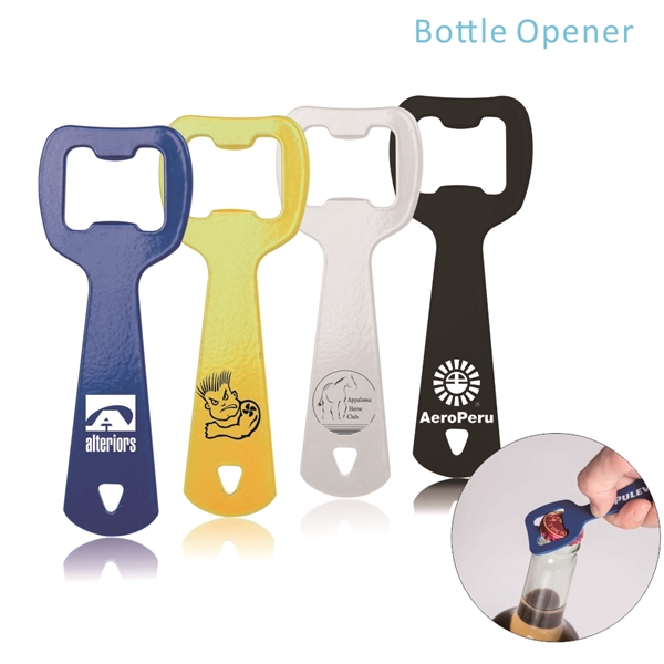 Bottle Opener, Heavy Duty Stainless Steel Beer Bottle Opener - Image 1