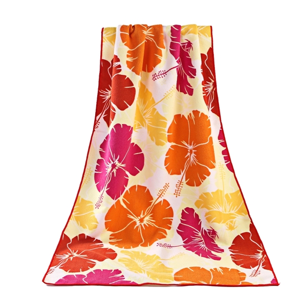 New Fashion Custom Rectangle Beach Towel Shawls - Image 2