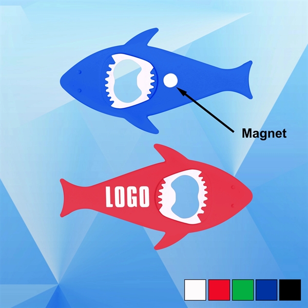 Shark Shape Magnetic Bottle Opener - Image 1