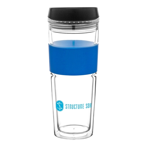 Clear Silicone And Acrylic Tumbler - Image 3
