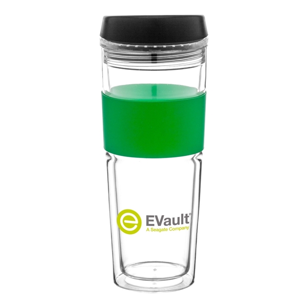 Clear Silicone And Acrylic Tumbler - Image 4
