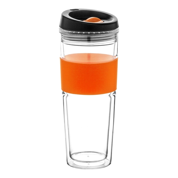 Clear Silicone And Acrylic Tumbler - Image 8