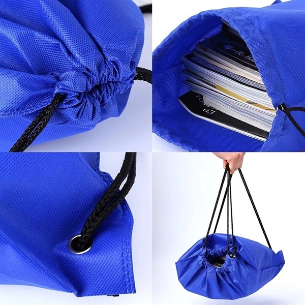 80GSM Non-Woven Drawstring Backpack - Image 2
