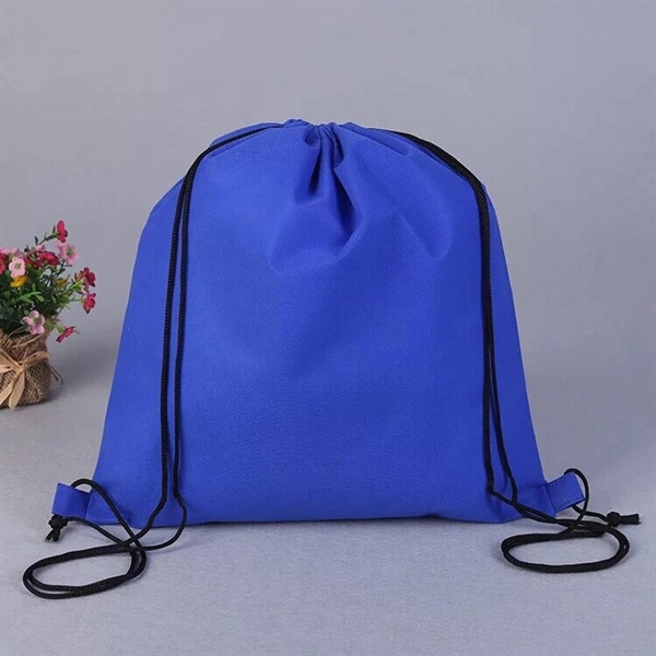 80GSM Non-Woven Drawstring Cinch Backpack - Image 3