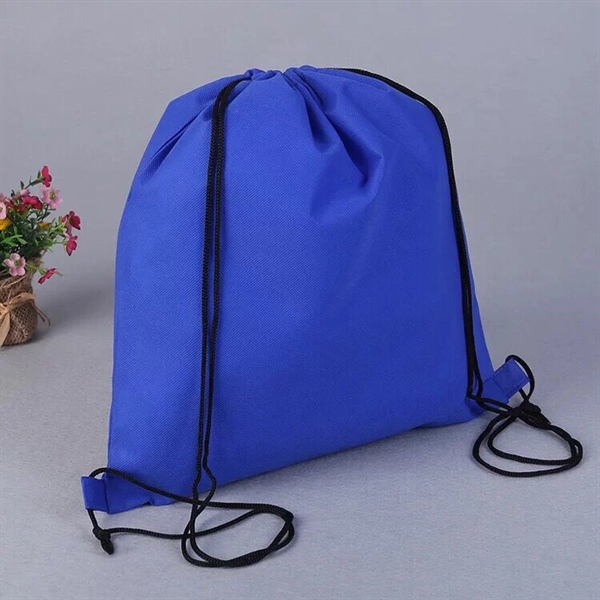 80GSM Non-Woven Drawstring Cinch Backpack - Image 4