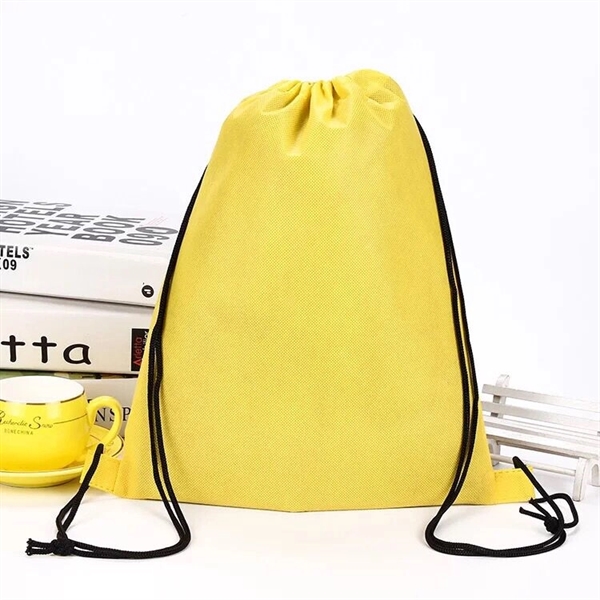 80GSM Non-Woven Drawstring Cinch Backpack - Image 5