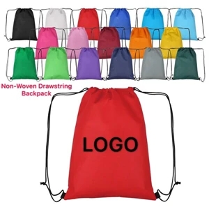 80GSM Non-Woven Drawstring Cinch Backpack